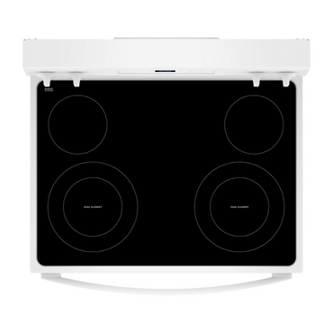 30 In Electric Range with No Preheat Mode