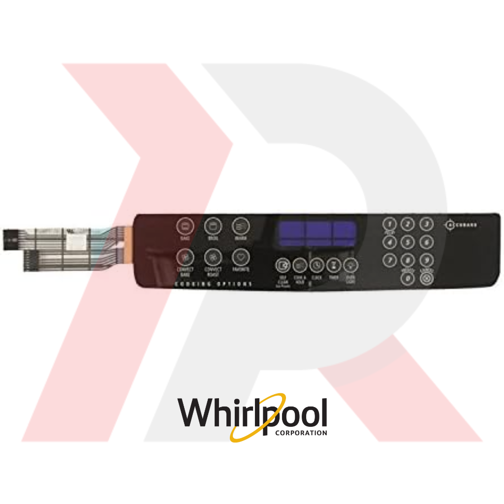Range, Stove & Oven Membrane Switch #WPW10207933