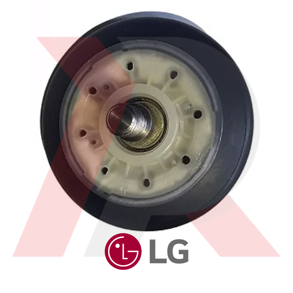 Dryer Drum Support Roller & Axle #4581EL2002L