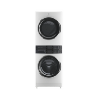 4.5 Cu. Ft. Washer & 8 Cu. Ft. Gas Dryer Laundry Tower Single Unit Front Load