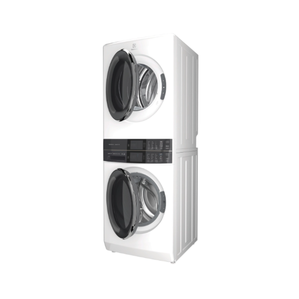 4.5 Cu. Ft. Washer & 8 Cu. Ft. Gas Dryer Laundry Tower Single Unit Front Load