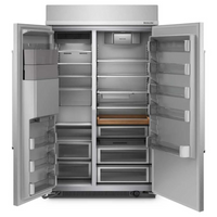 Refrigerator Side by Side 29.4ft (ft3) with water and ice dispenser