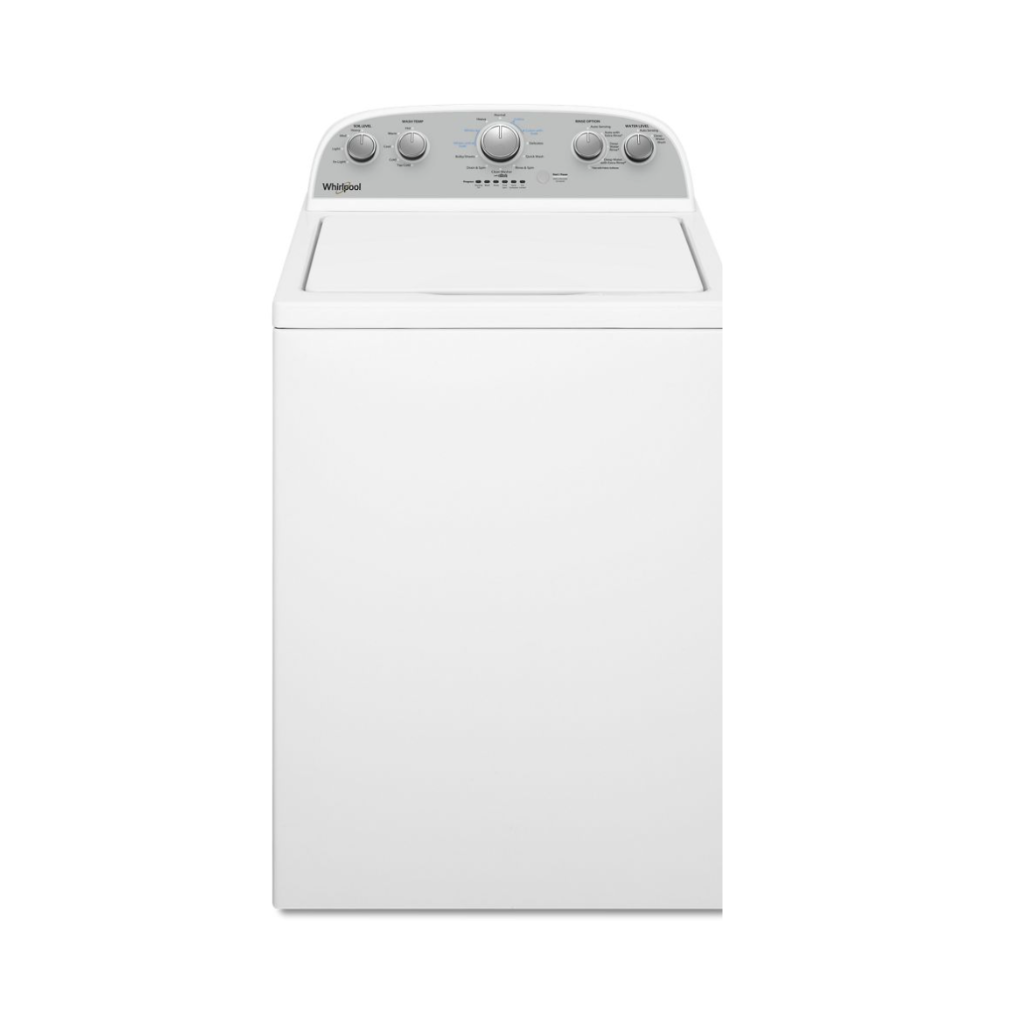 3.9 Cu. Ft. Top Load Washer with Soaking Cycles.